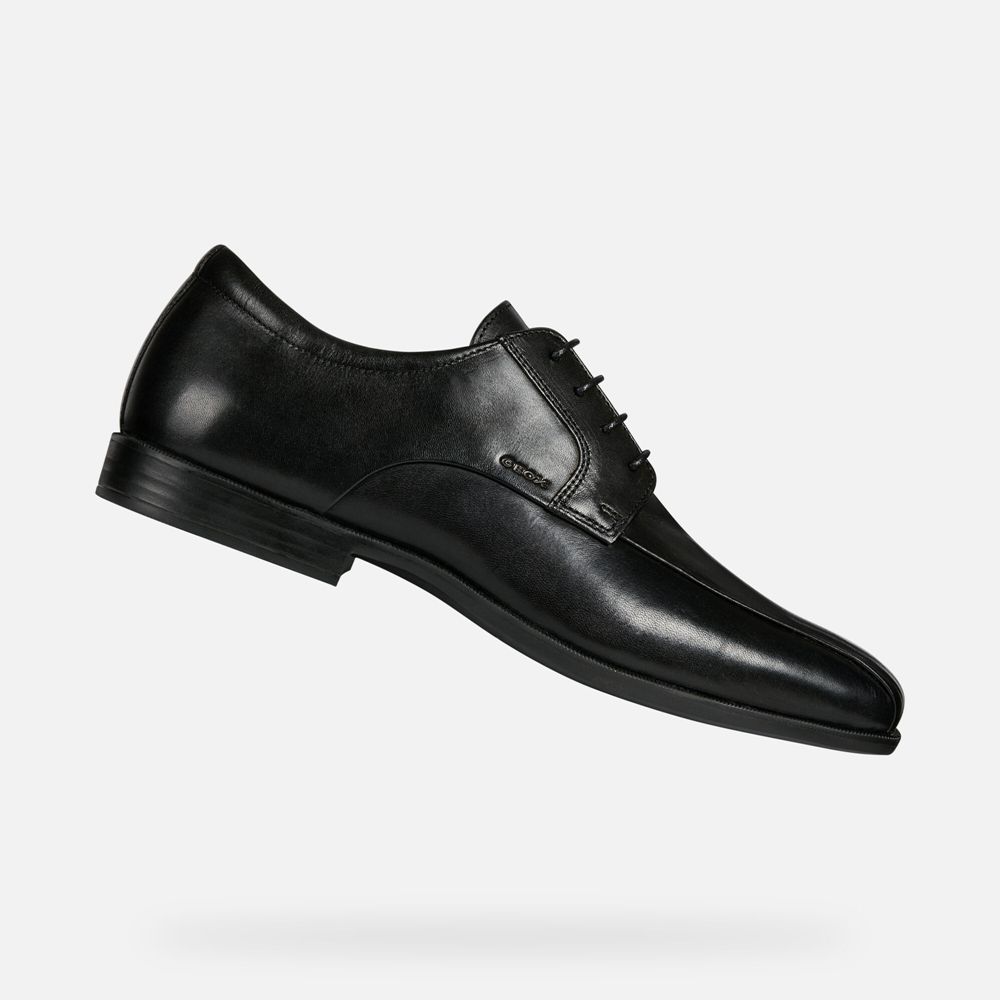 Geox Formal Shoes Black Calgary - Geox Mens Shoes - GLQHAK380